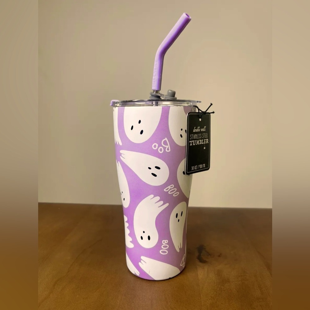 Tik Tok Ghost Tumbler 30oz